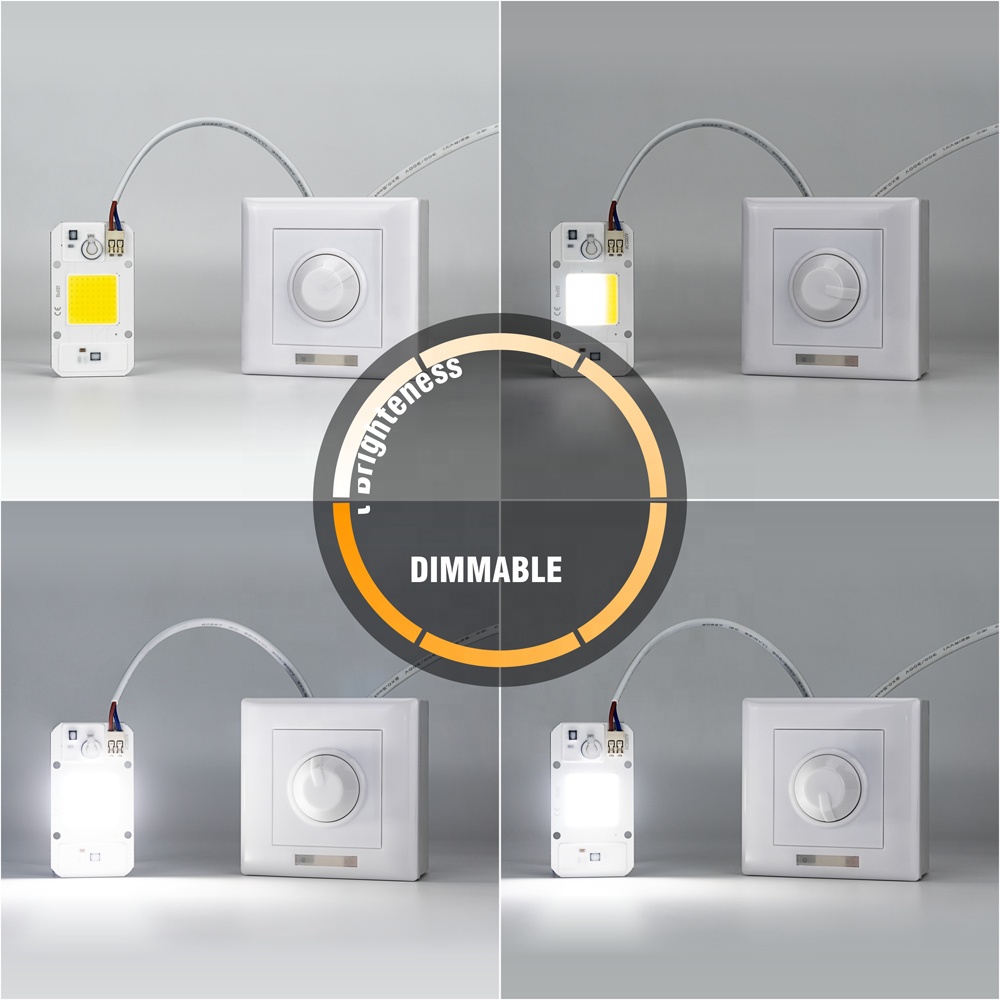 Free Shipping 50W AC220V Driverless Solderless COB LED Hydroponic Light