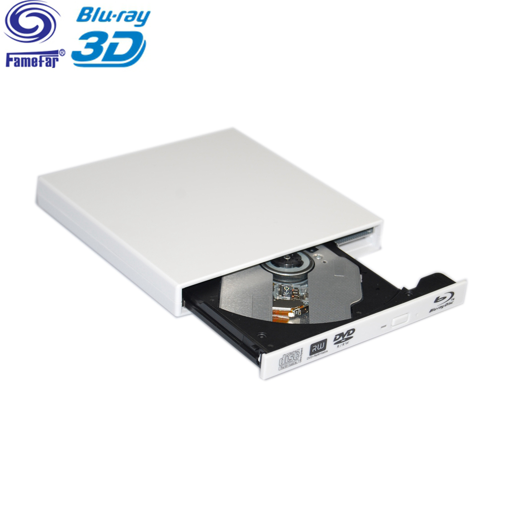 Factory External USB 2.0 25G 50G BD-R BD-ROM CD/DVD RW blu ray odd Burner Writer Recorder for Laptop Computer PC