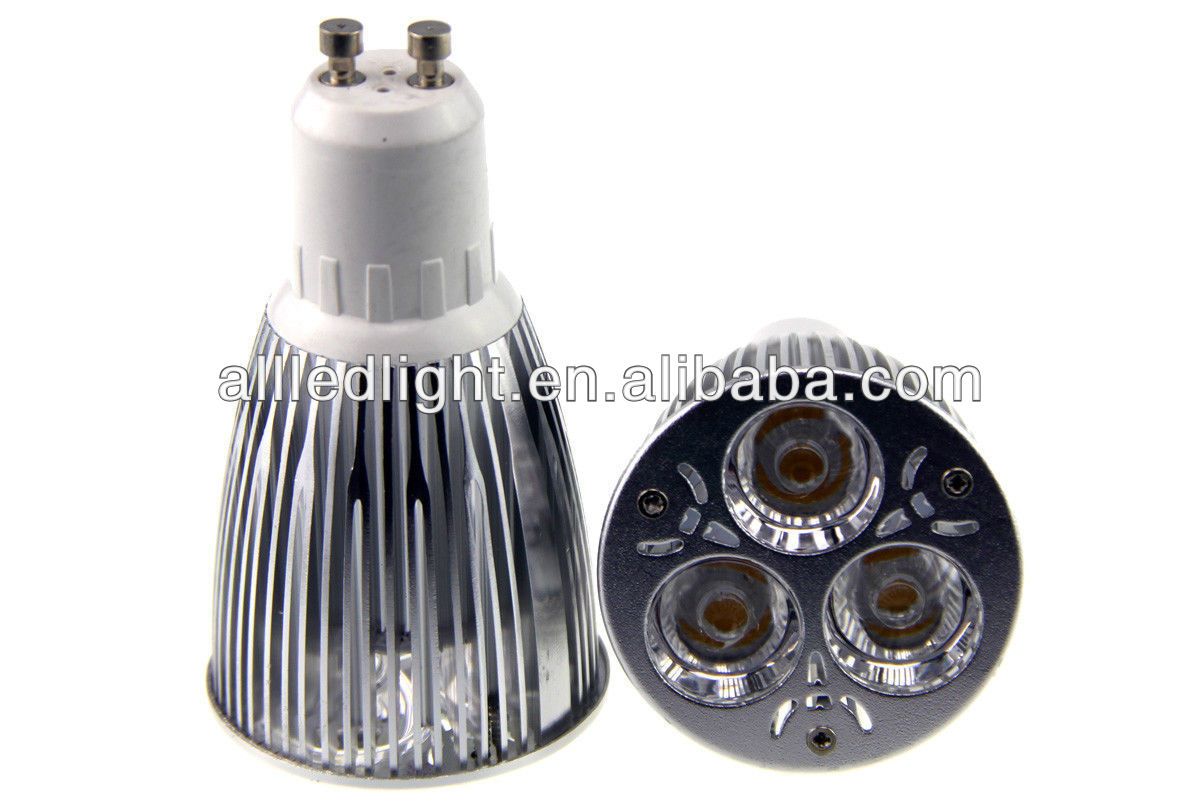 high power ce rohs gu10 led spotlight