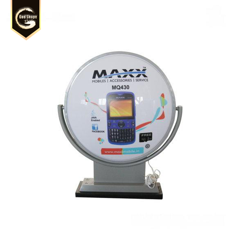 Custom shop wall mounted led rotating light advertising for  outdoor sign