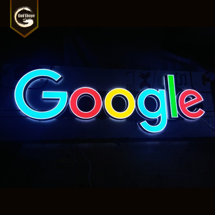 Acrylic Frontlit 3D Dimensional Channel Letters Real Estate Sign