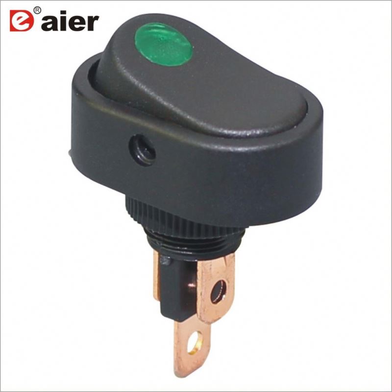 ASW-20D-2 12MM 20A SPST 3 Pin Automotive 12 Volt Rocker Switch ON OFF