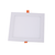 Pc Aluminum New White Color 18w High Brightness Led Ceiling Recessed Panel Light 12w