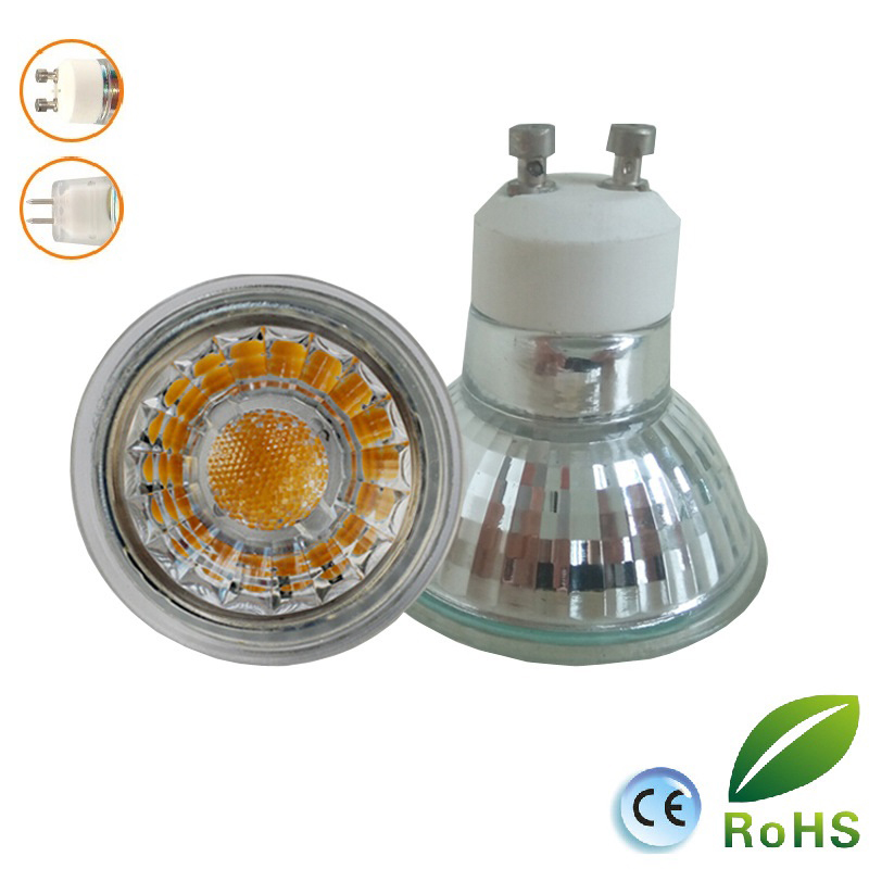 3W MR16 Base led cob spotlight