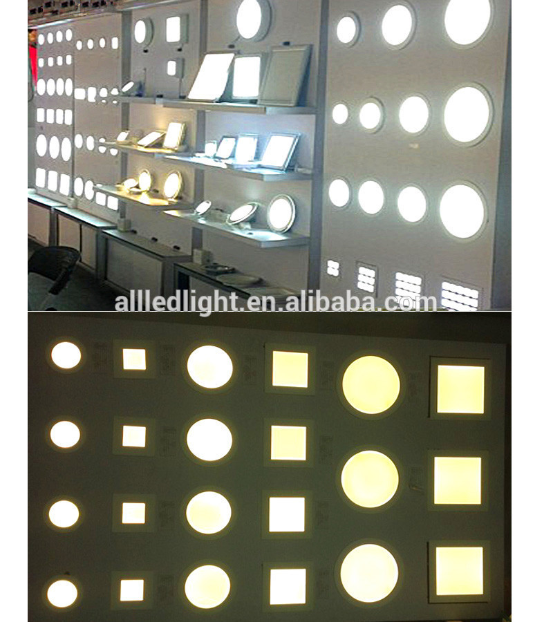 85-265v 6w round led panel light