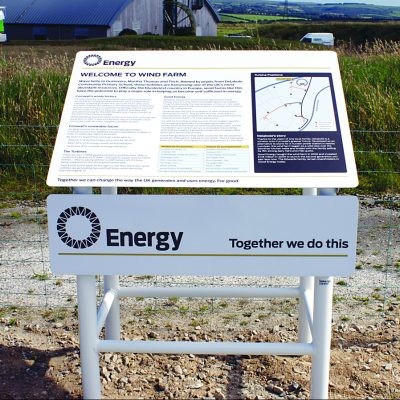 Outdoor aluminum sheet sign board play ground yard garden sign