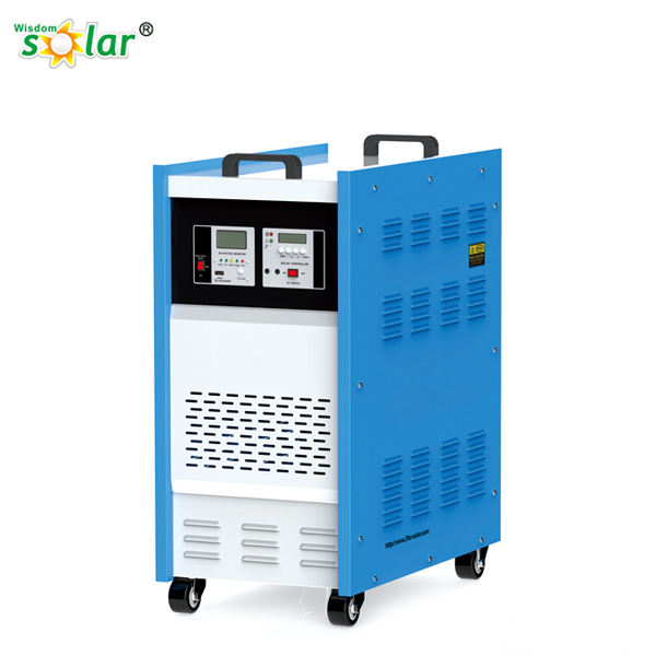 portable solar generator system