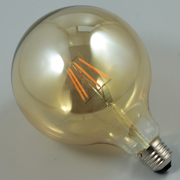 G125 E27 UL FCC led filament bulb