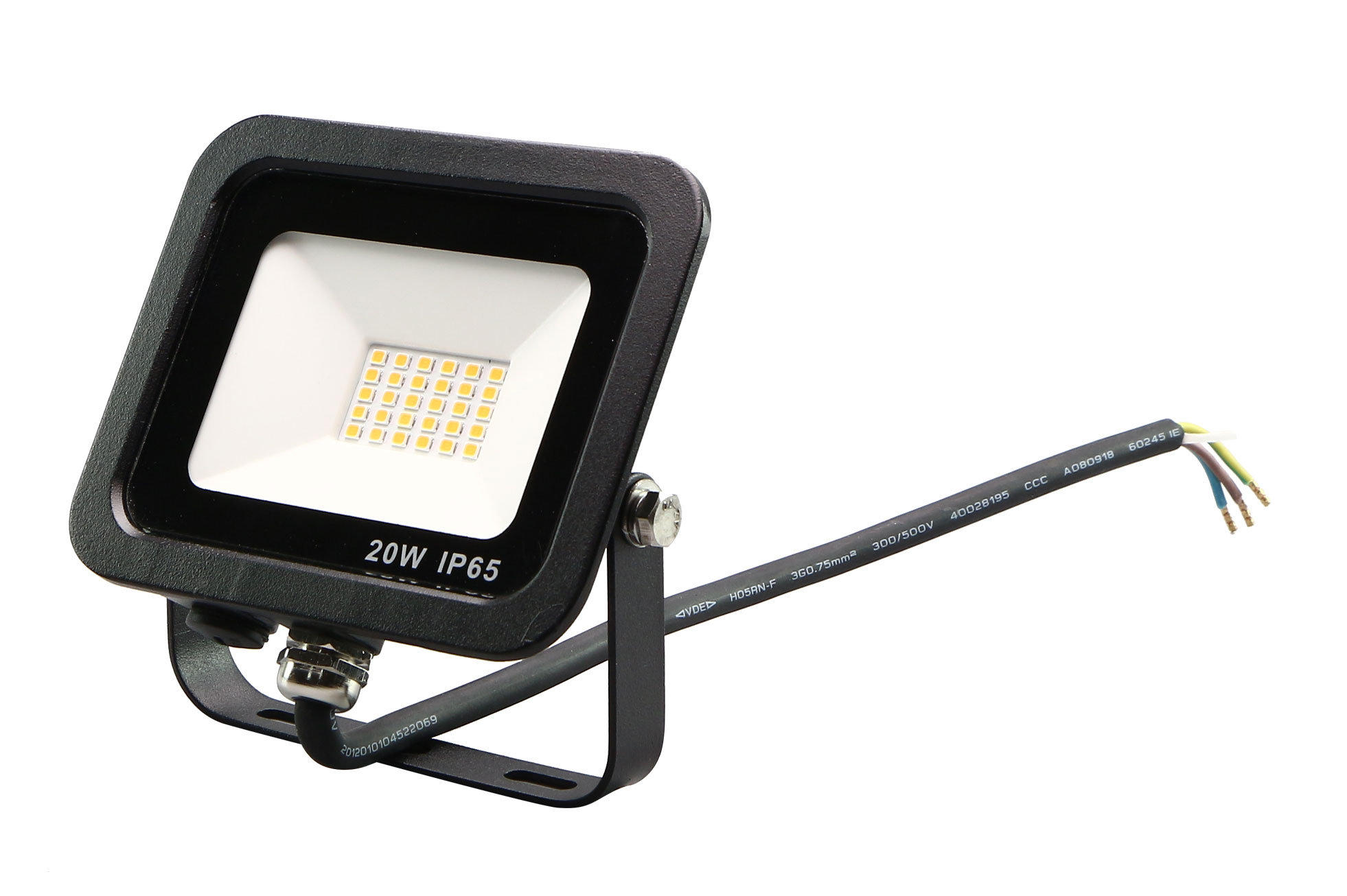 Smd Black 90lm/w Aluminium Energy Saving Outdoor 50w High Power Led Flood Light Driverless