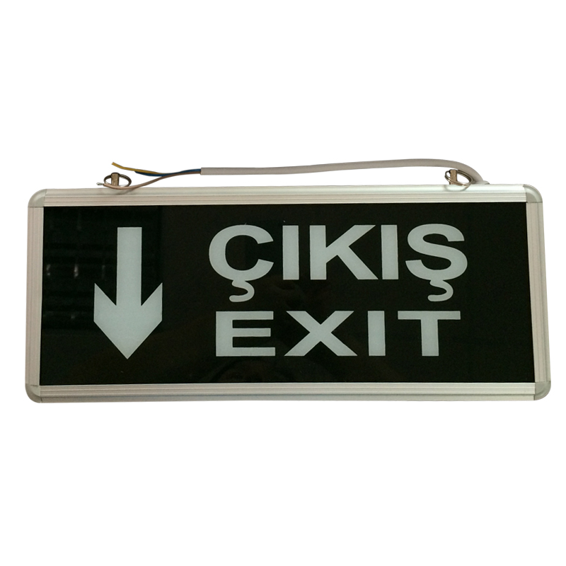 2d 3hour Emergency 2side Exit Sign Bulkhead Light