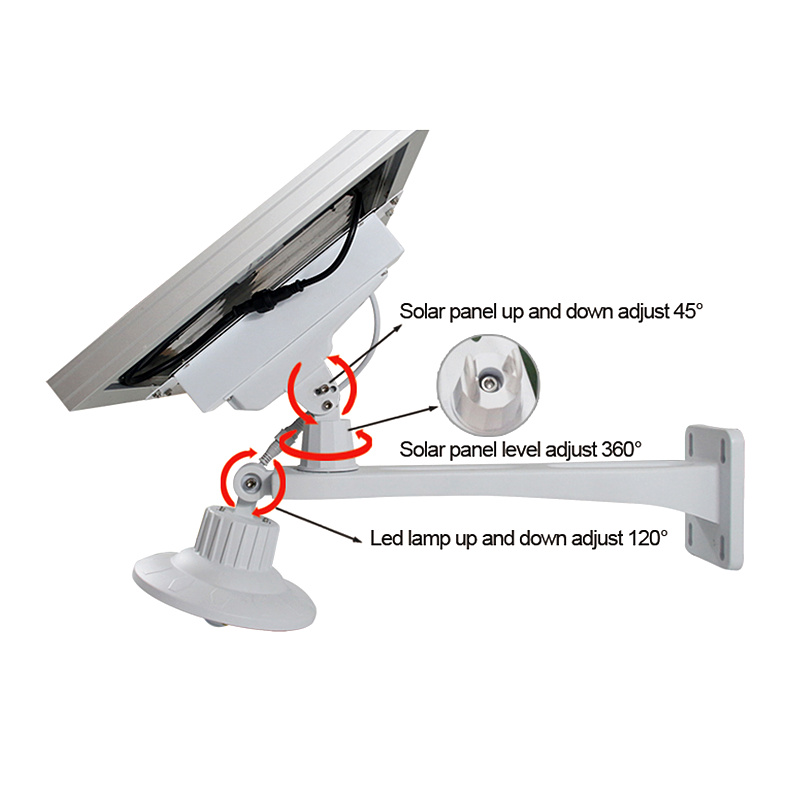 30w China factory Outdoor solar Led street light with radar remote control