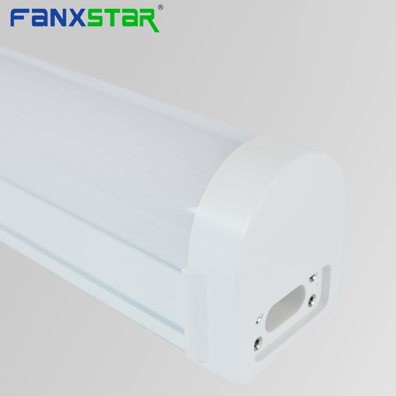 4ft 140Lm/W parking lot lumeina led linear lamp ip65 with microwave sensor