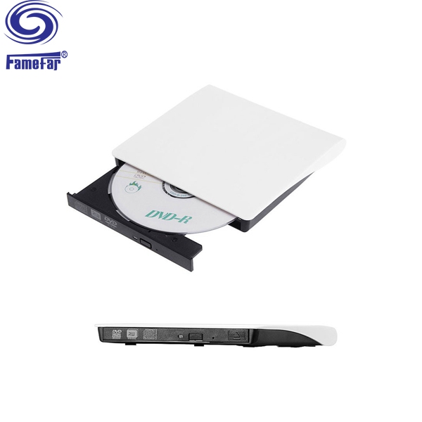 Factory made spare parts dvd drive Portable Slim DVDROM DVDRW Burner Writer