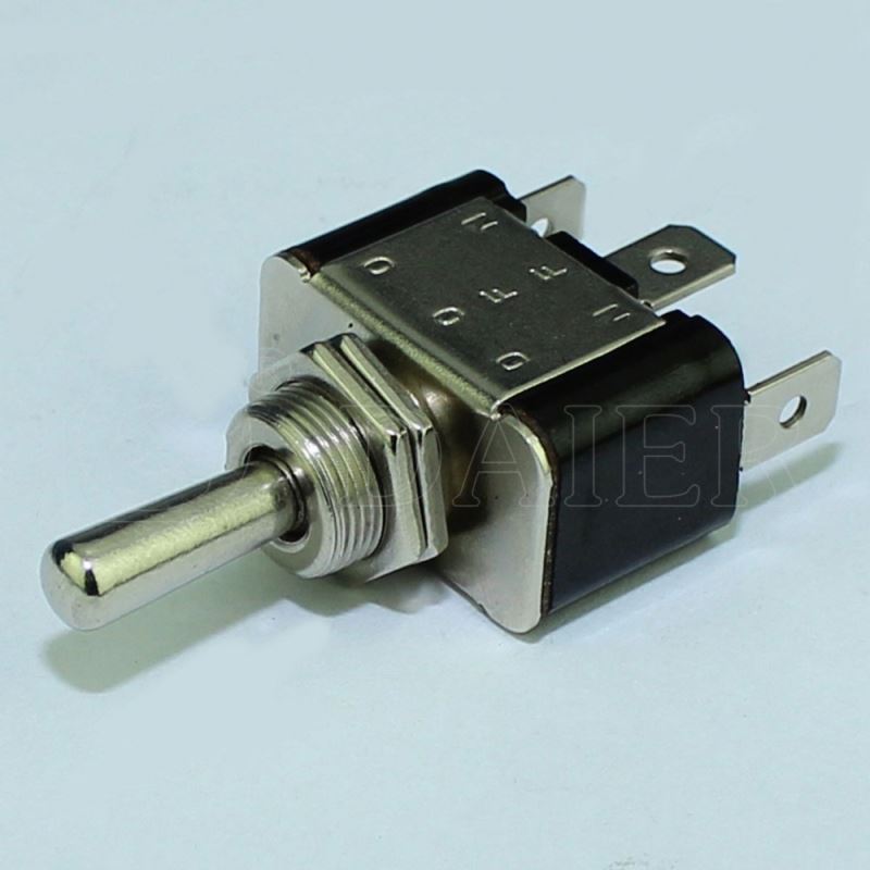 KN3A-103P 15A 250V SPDT 3 Pin ON OFF ON PCB 3 Position Toggle Switch