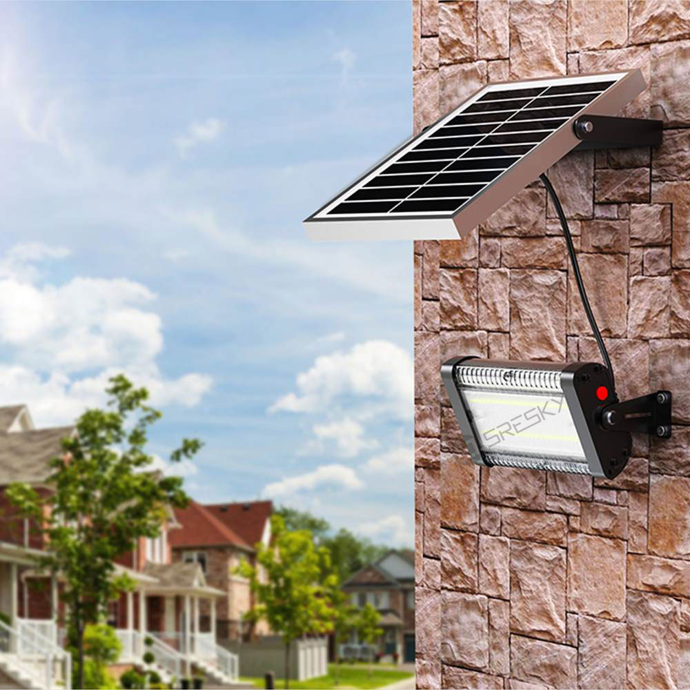 Mini Exterior Wall Solar Led Outdoor Lamp With Motion Sensor