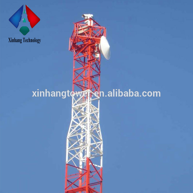 Telecom Square Steel Tower for Morocco