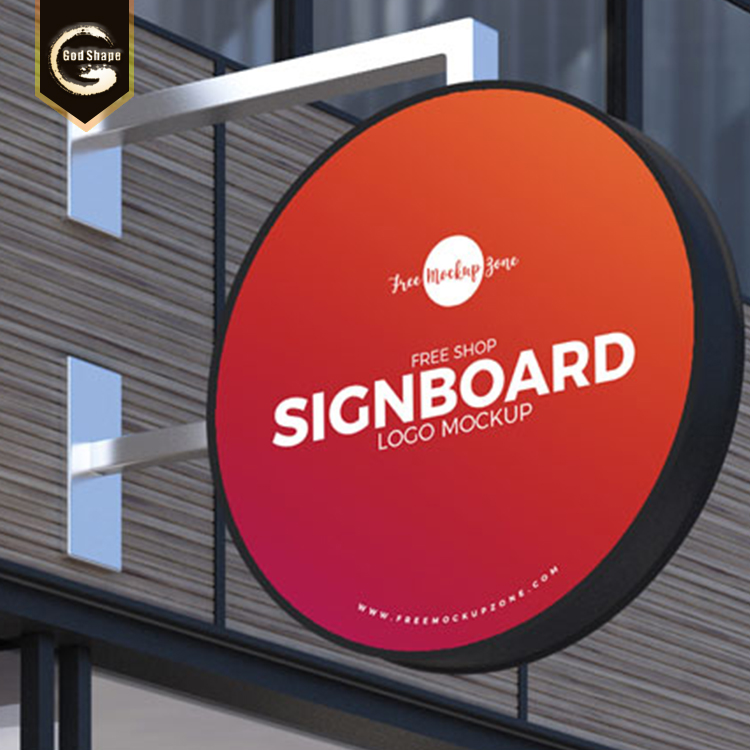 Waterproof outdoor  decorative led light box for store advertising