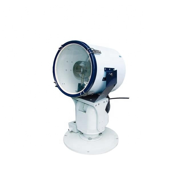 300W 500W marine search light built in motor assembly with training and elvation facility TG71-A