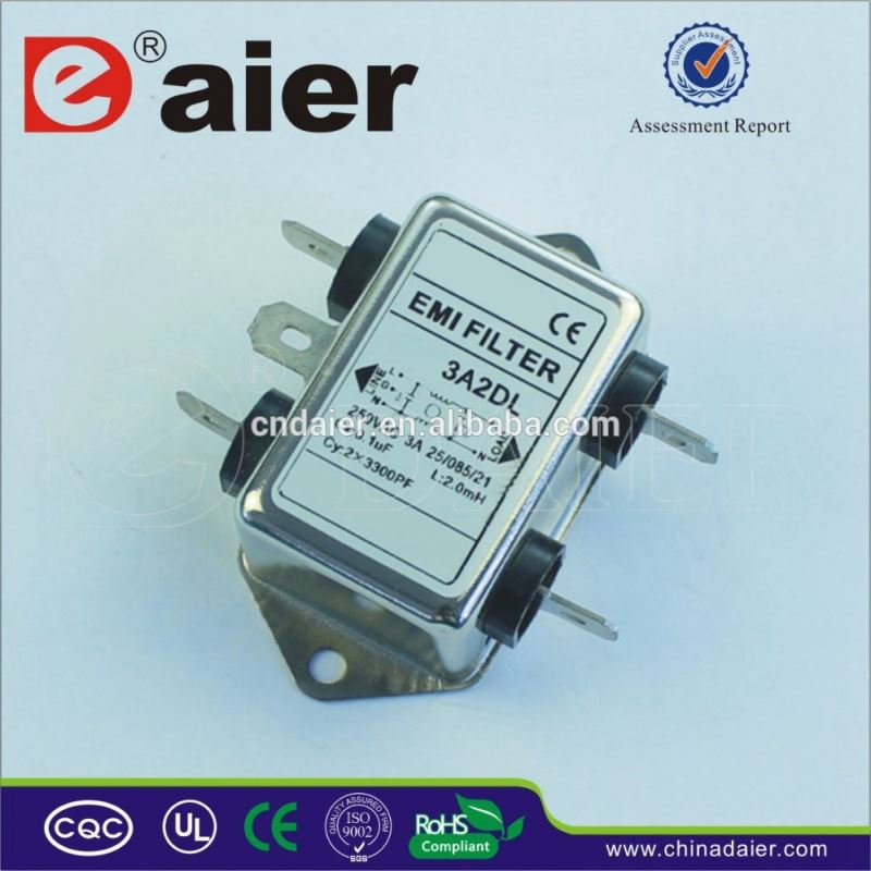 AC scket Low Loss emi rfi noise EMI Filters
