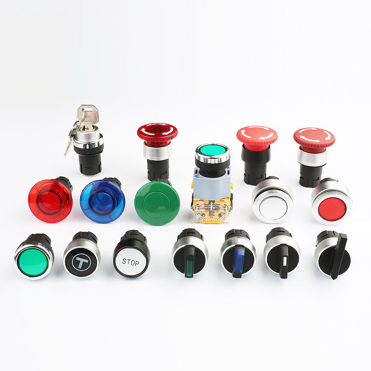 22 mm 3 way 220v electrical ignition 3 position rotary key switch