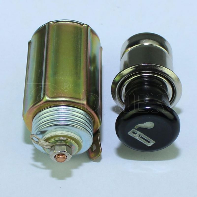 DR-01 ON-OFF Auto Car Cigarette Lighter Socket Plug