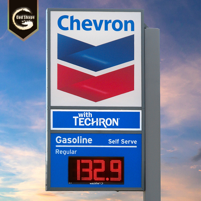 Illuminated Signboard Fascia Shopfront LED Sign Free Standing