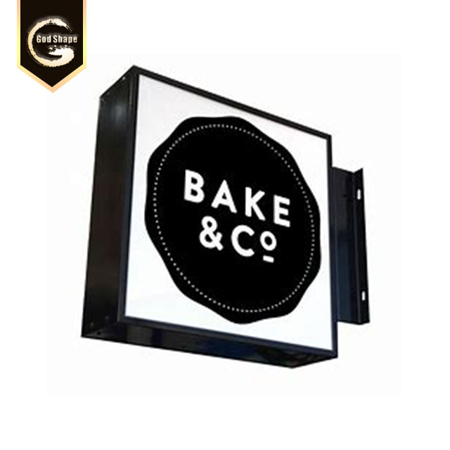Factory Modern Photo Menu Restaurant Square Wall Mount LED Advertising led Light Box