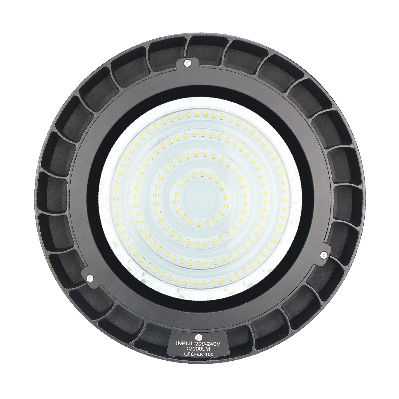 Black Ufo Brightness Temporary Linear Led High Bay Anti-glare Highbay Light 60w