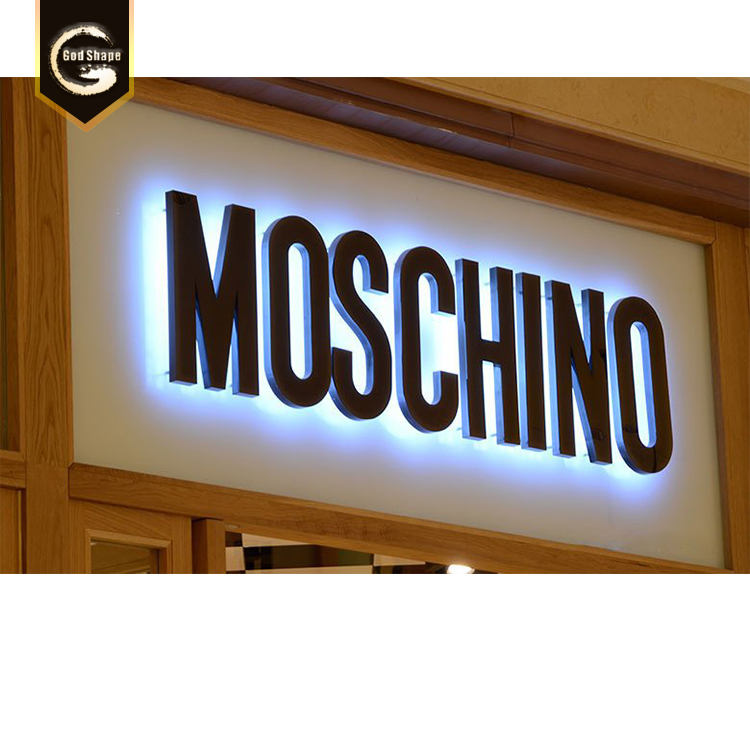 Custom made  led backlit light channel letter  LED acrylic letter  backlit letters backlit frames acrylic letter