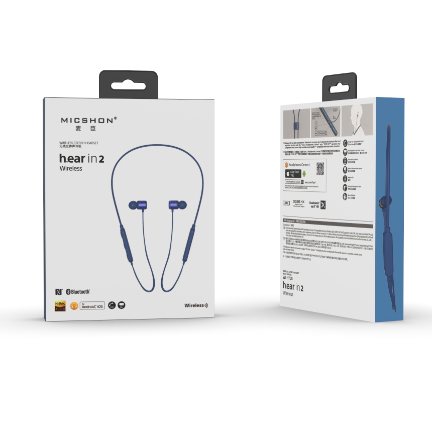 Wireless Headset Earbuds Magnetic Control Switch W8  Earphone