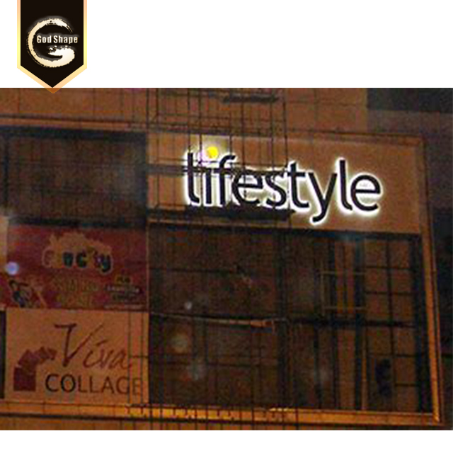 Manufacturer Customer Made Led 3d sign Exterior Illuminated Sign Wall Off Backlit Channel Letters Signage