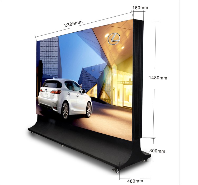 Hot selling Shopping Mall Advertising Fabric Sign Box Wall Mounted LED Fabric Light Box with Backlight LED