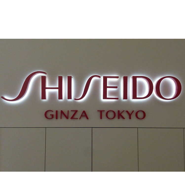 Advertising signage metal store front facades sign outdoor 3d logo light box channel letters