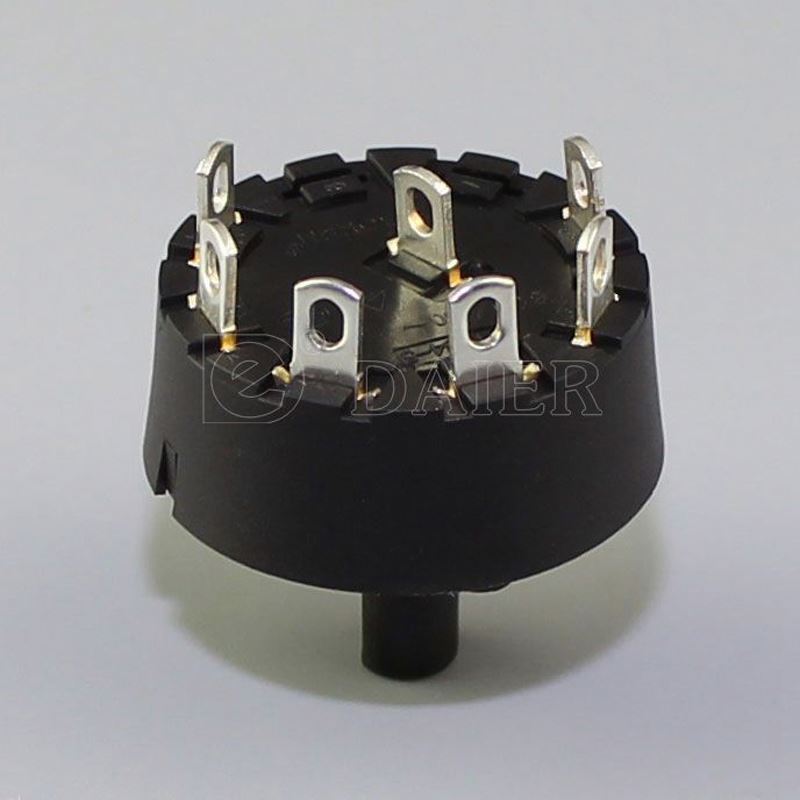 T85 5Pin 4 Position Plastic Rotary Switch Potentiometer 5K