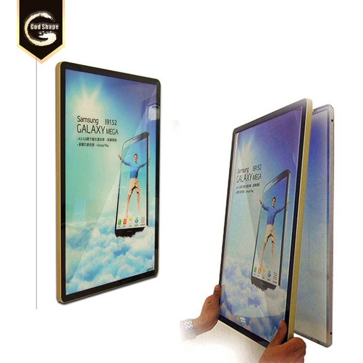 Single Side Square Wall Mounted LED Light Box for Advertising