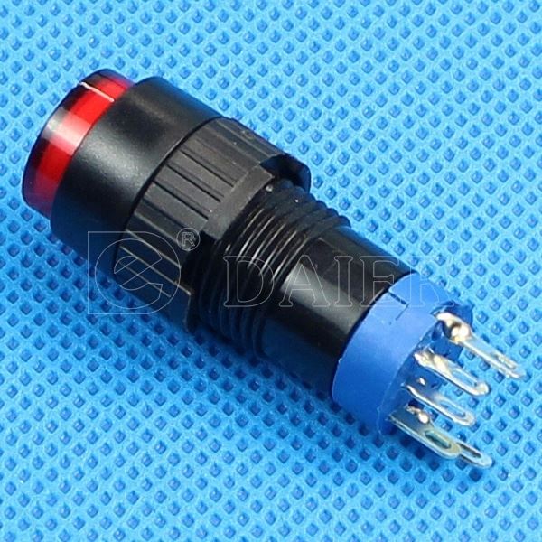Momentary ON (ON) Soldering Type Illuminated Push Button Switch 12MM