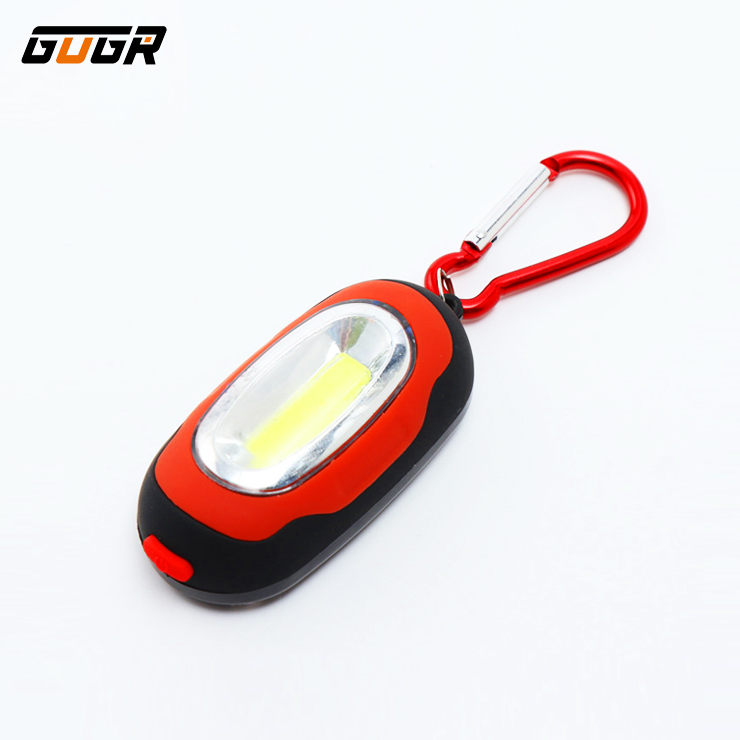 China Supplier Gift Item LED Light Bulbs Keychain COB LED Light