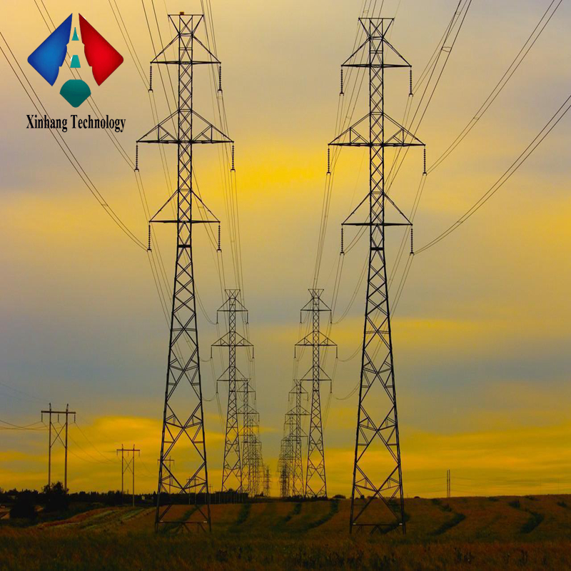 60m height 400kv transmission line towers