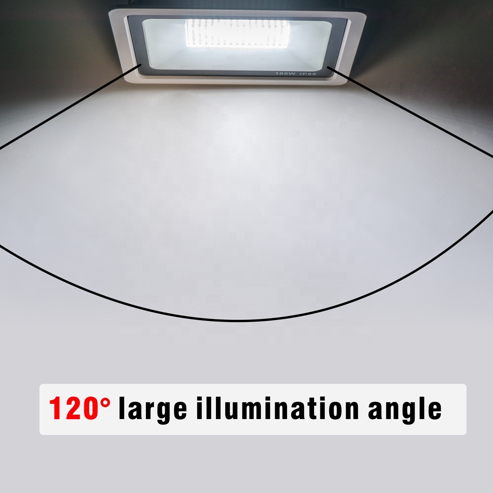 Hight lumens Court Led Floodlight Led Sensor Outdoor 50 watt Ip66 Led Flood Light
