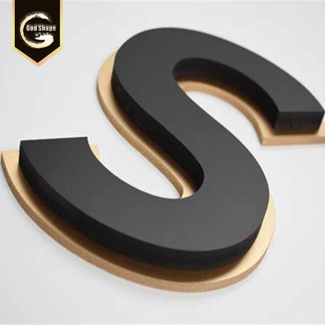 Factory Stainless Steel Non-illuminated 3D Laser Cut Letter Alphabet Number Signs Channel Letter  Metal Sign