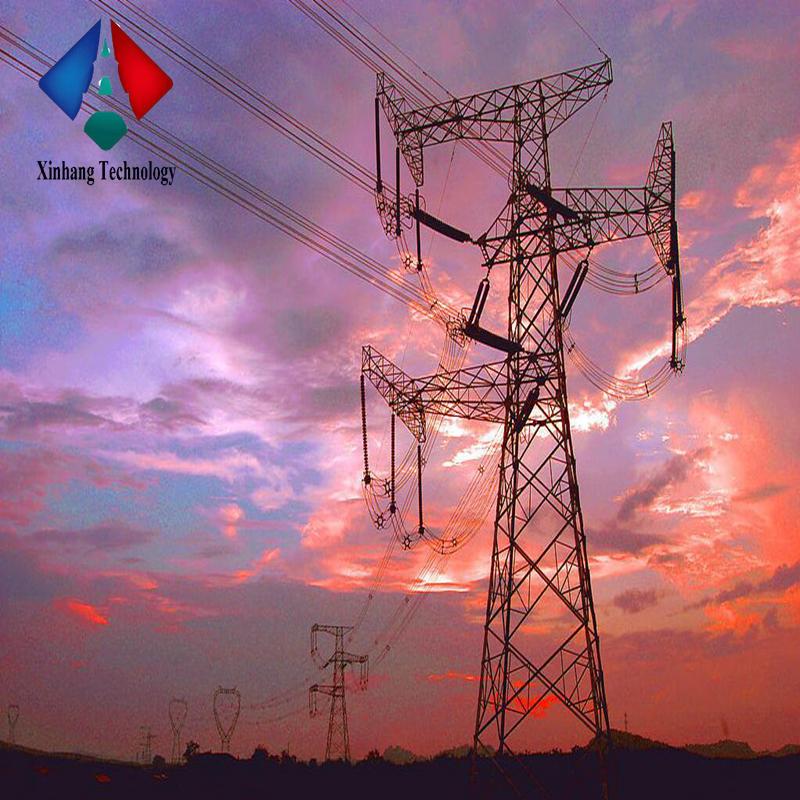 towers 161kv transmission electrical equipements suppliers supplies hot dip galvanized electric power pole