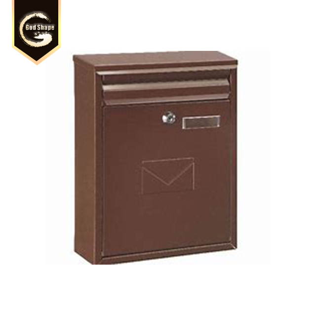 Metal vintage Outdoor Apartment Wall Mounted Post Box Mailbox Lock
