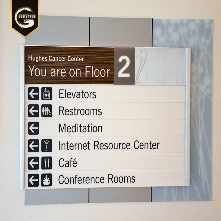 Waterproof 3D letter entrance monument sign