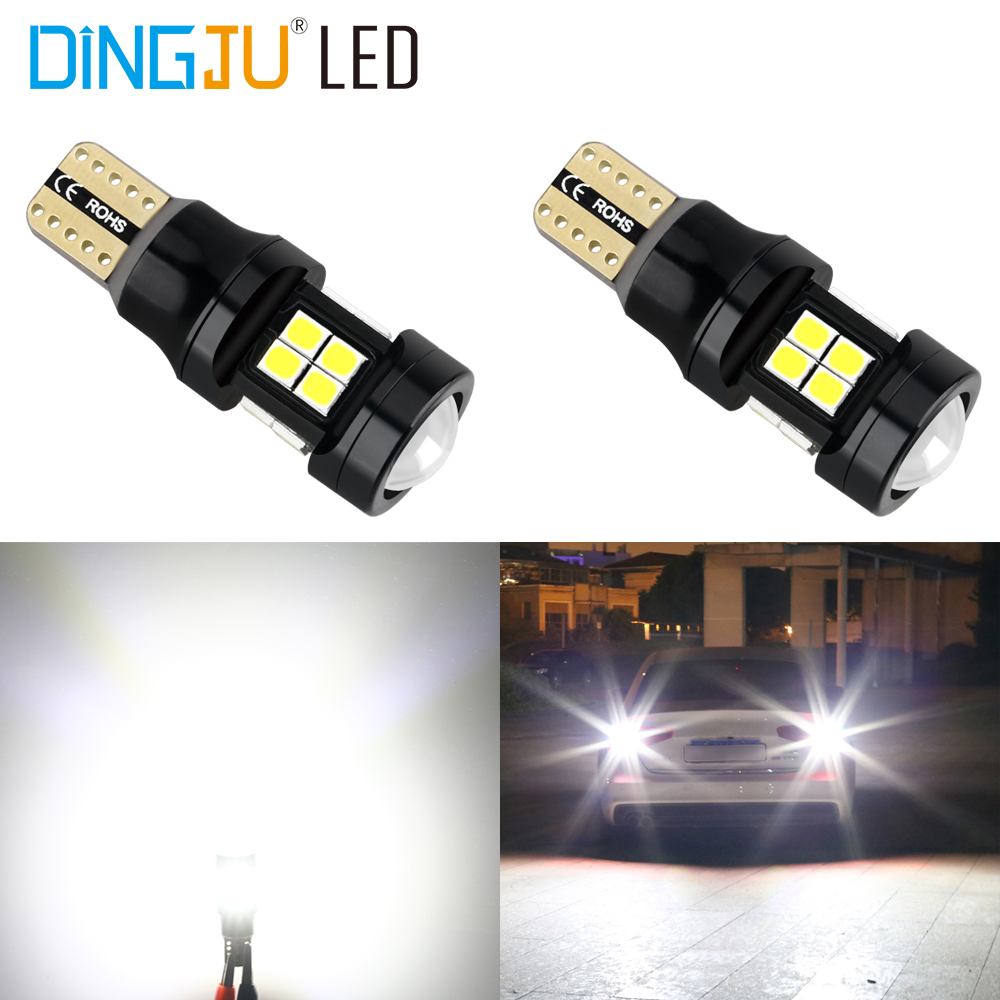 Factory Made 921 T15 2835 15smd Led Light Car Bulb W16w 12v 3.5w 429lm 6500k Backup Reversing Light With Fair Price