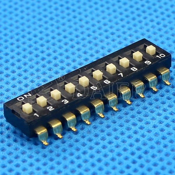 2.54MM 1~12 Position SMD Rotary Dip Switch
