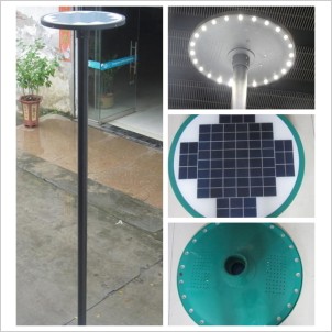 solar street lights pole design with motion sensor JR-NM01