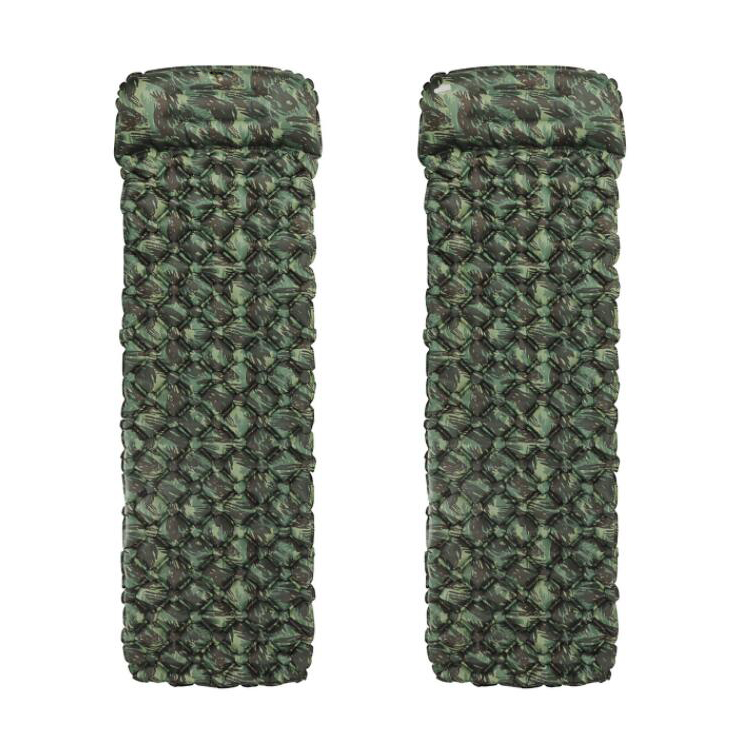 Outdoor Inflatable TPU Ultralight Sleeping With Pillow Thick Lightweight Air Camping Mattress Camp Pad