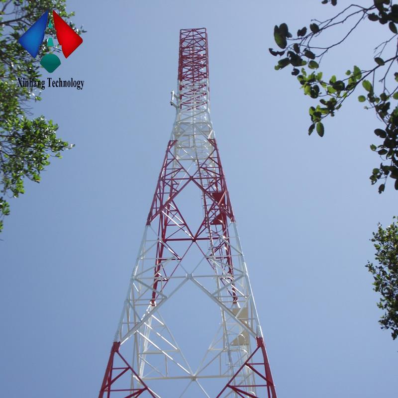 wifi 4g steel 4legs lattice tower