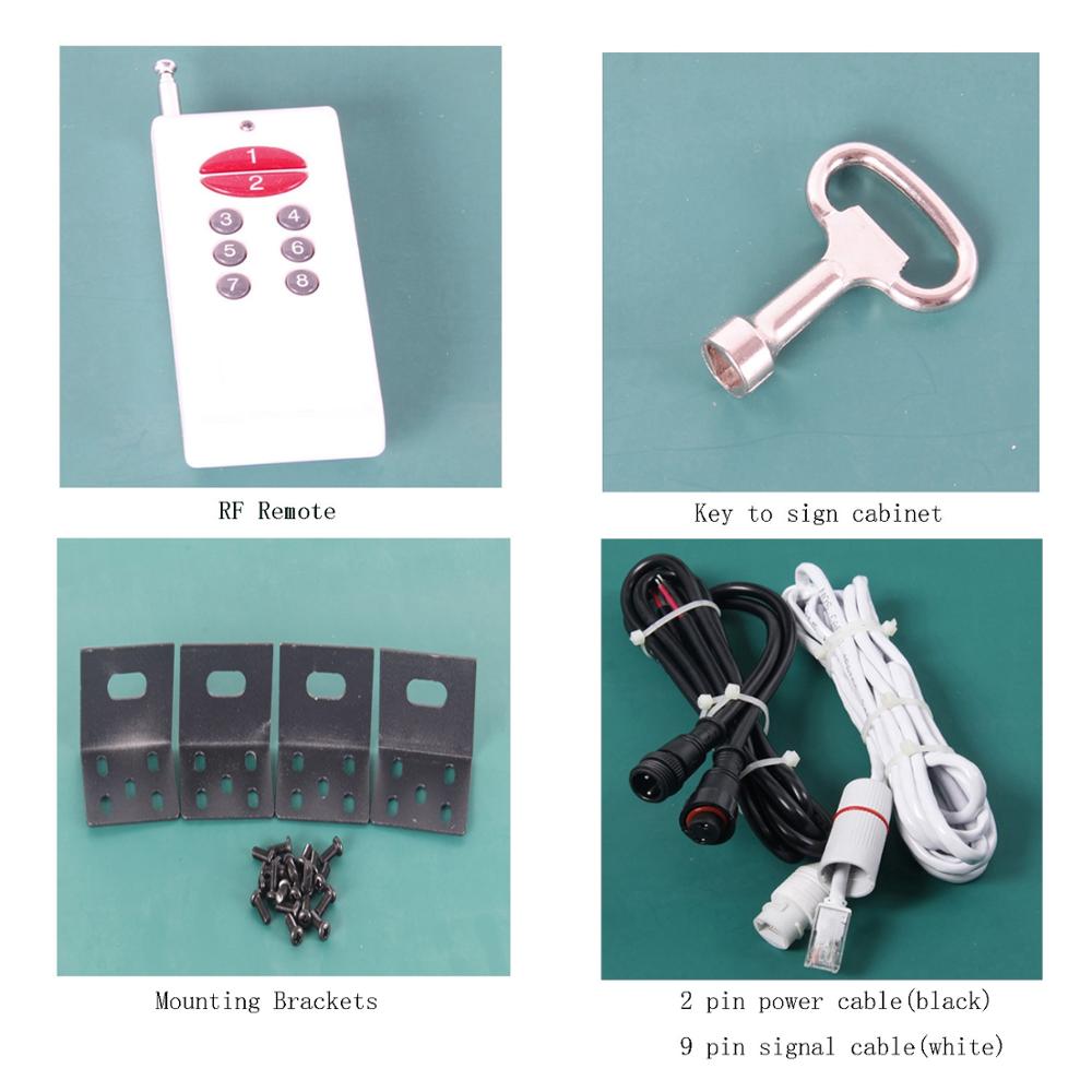 Europe popular High Bright and Low Voltage Waterproof 20 inch7 Segment LED Gas Price Display with Remote /computer/WiFi Control