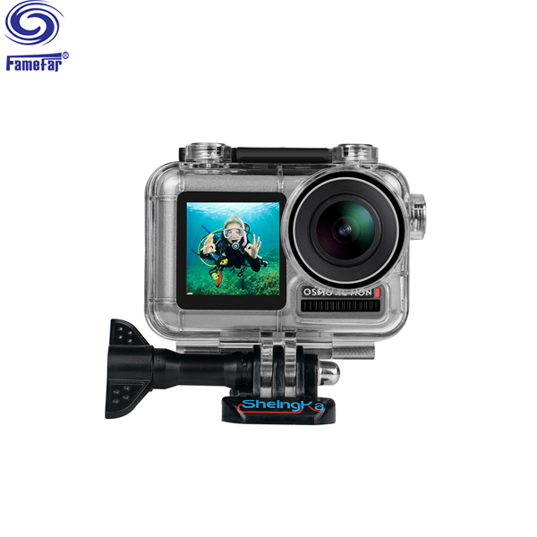 40M Waterproof Housing Case Waterproof Case Swimming Protection Dive Shell for Osmo Action Camera Accessories